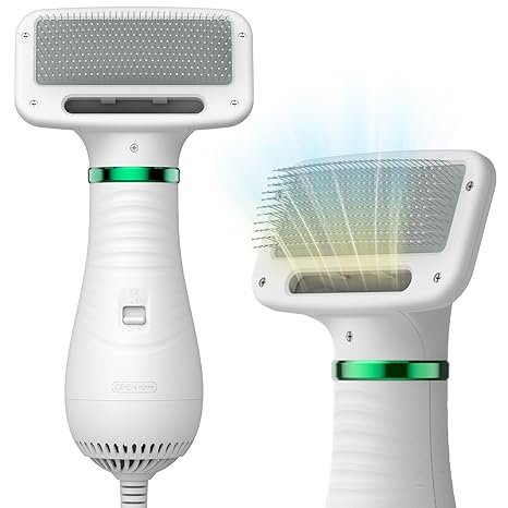 PawDry™ – Cepillo Secador 2 en 1 para Mascotas