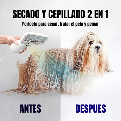 PawDry™ – Cepillo Secador 2 en 1