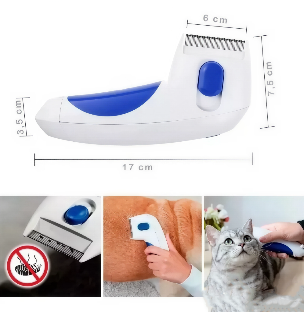 MimoSpa™ Cepillo Antipulgas + Peine a Vapor