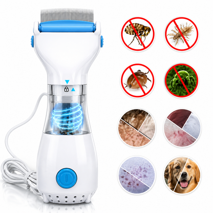 FleaVac™ Peine Aspirador Anti Pulgas