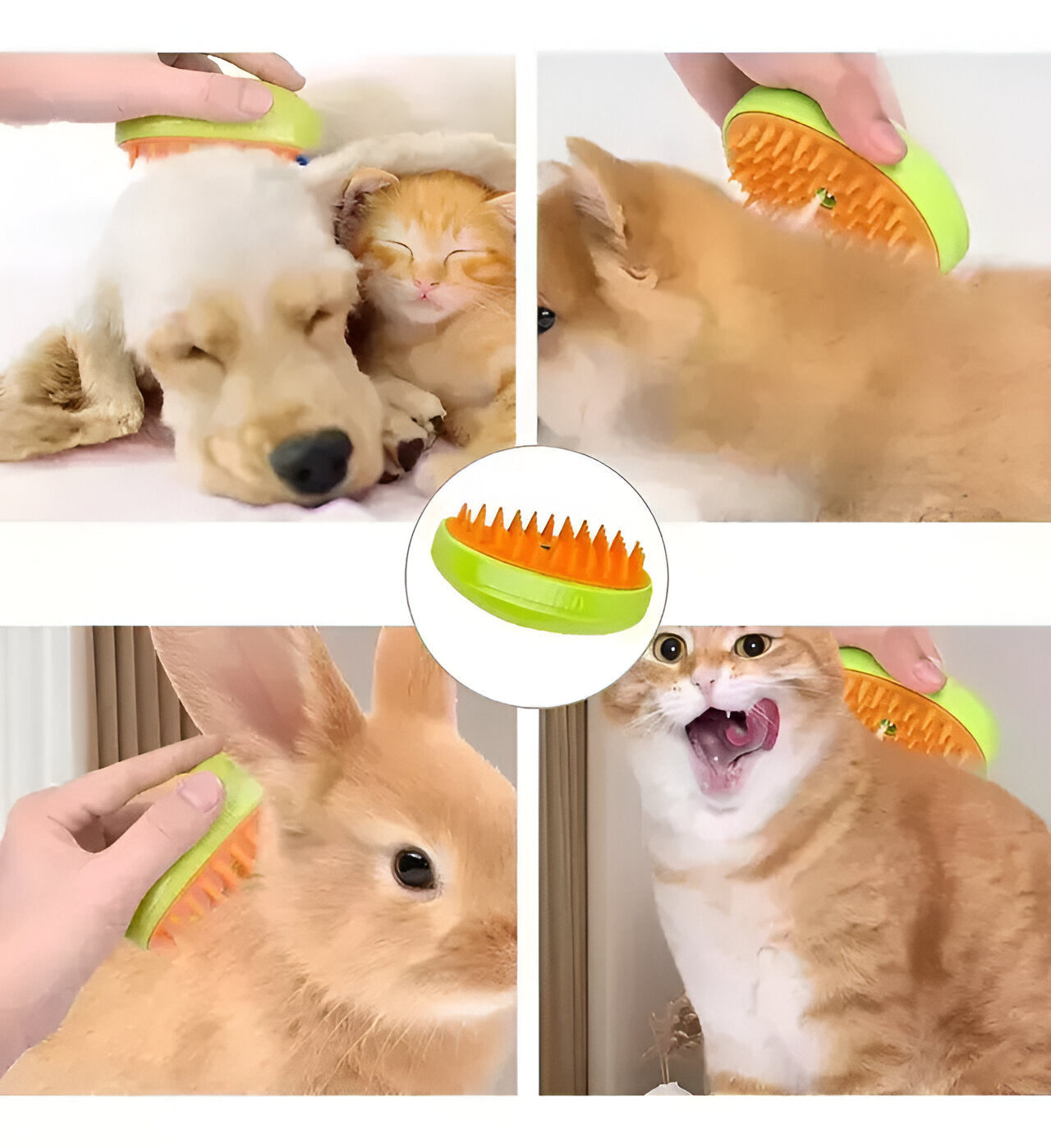 MimoSpa™ Cepillo Antipulgas + Peine a Vapor