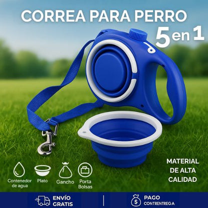 correa 5 en 1, collar todo en uno, correa multifuncional
