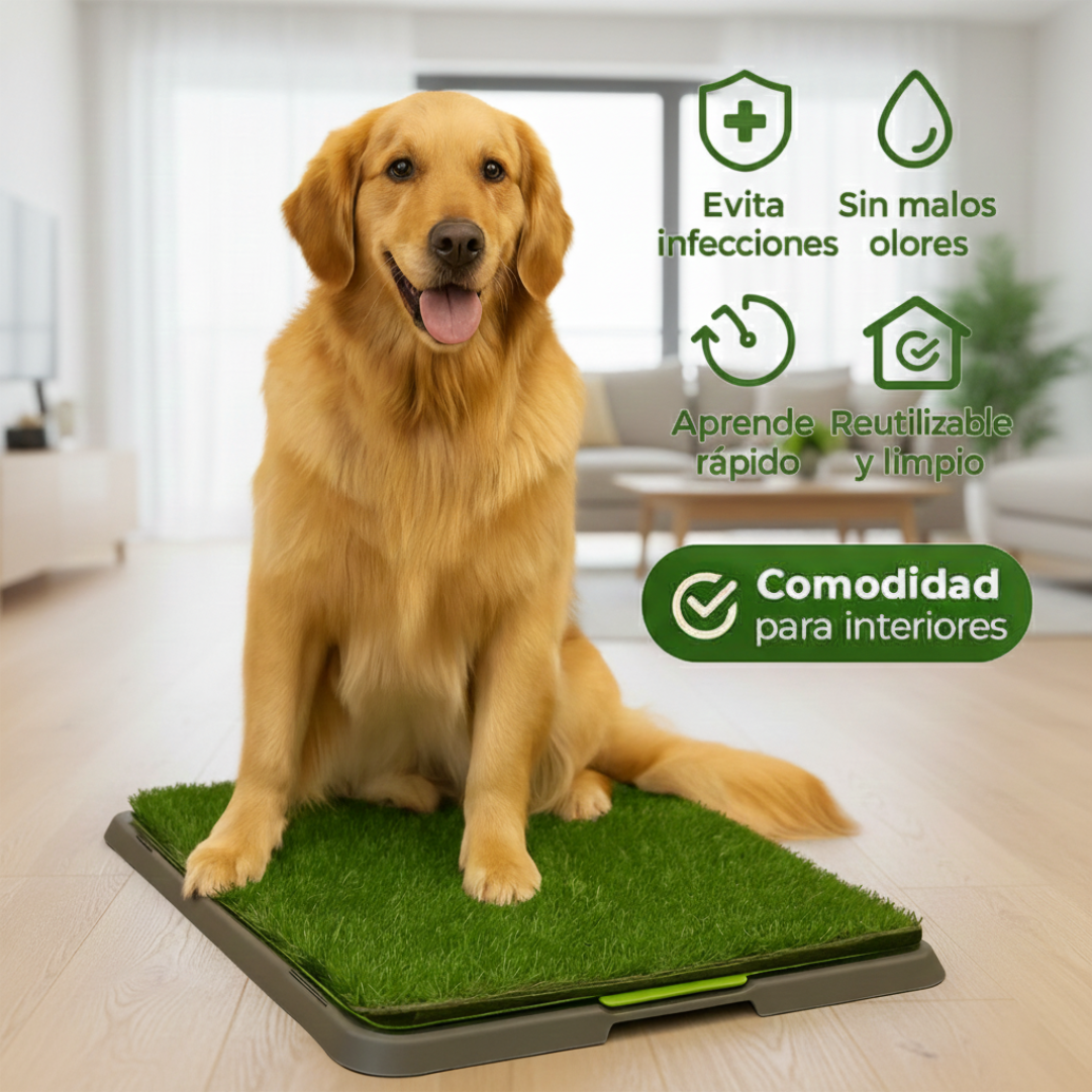 PawGrass™ – Tapete Sanitario para Perro